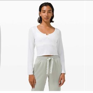 lululemon White Henley